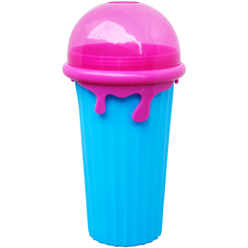 00f906e6-a56f-4f28-8822-4fcf53666f4e.jpg 500ml Large Capacity Slushy Cup Summer Squeeze Homemade Juice Water Bottle Quick-Frozen Smoothie Sand Cup Pinch Fast Cooling Magic Ice Cream Slushy Maker Beker Kitchen Gadgets - Image 2