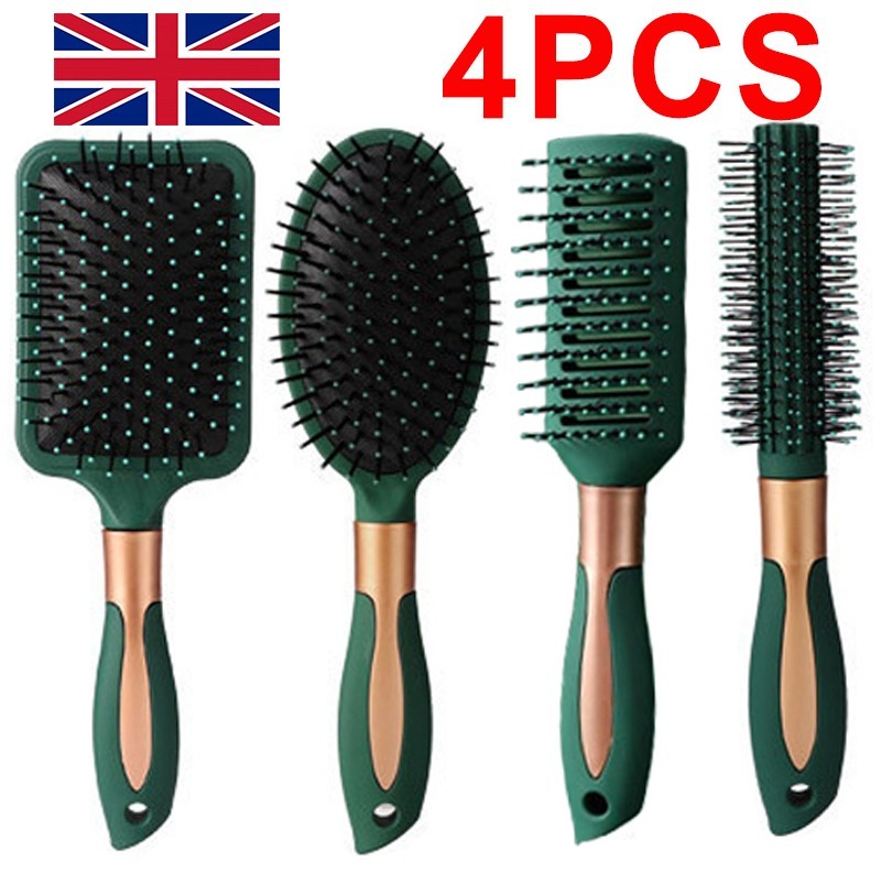 0a2dde89-a12e-408b-ba10-0992e31be5af.jpg 4pcs Hair Brush Set For Women Professional Salon Hairbrush Comb Hairbrush Massage - Image 7
