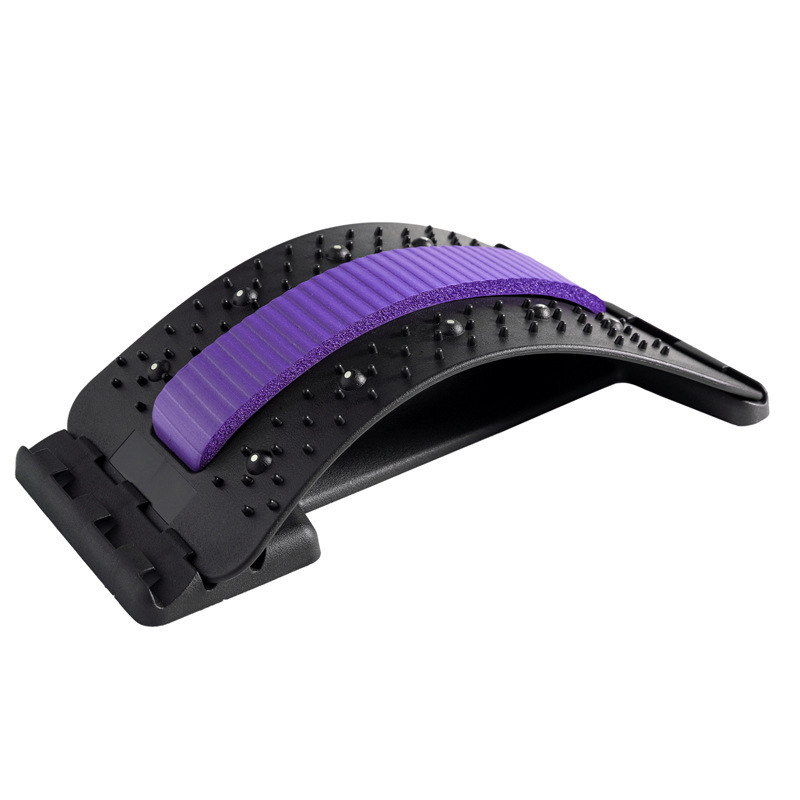 134919b4-b60d-441a-b555-3a2a68f2a503.jpg Back Stretcher Adjustable Back Cracker Massage Waist Neck Fitness Lumbar Cervical Spine Support Pain Relief - Image 2