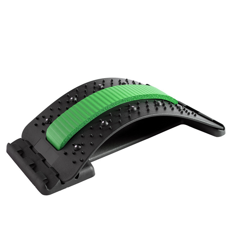 21d9ef3d-5f1d-4f72-a09a-02d2aee9e7e3.jpg Back Stretcher Adjustable Back Cracker Massage Waist Neck Fitness Lumbar Cervical Spine Support Pain Relief - Image 9