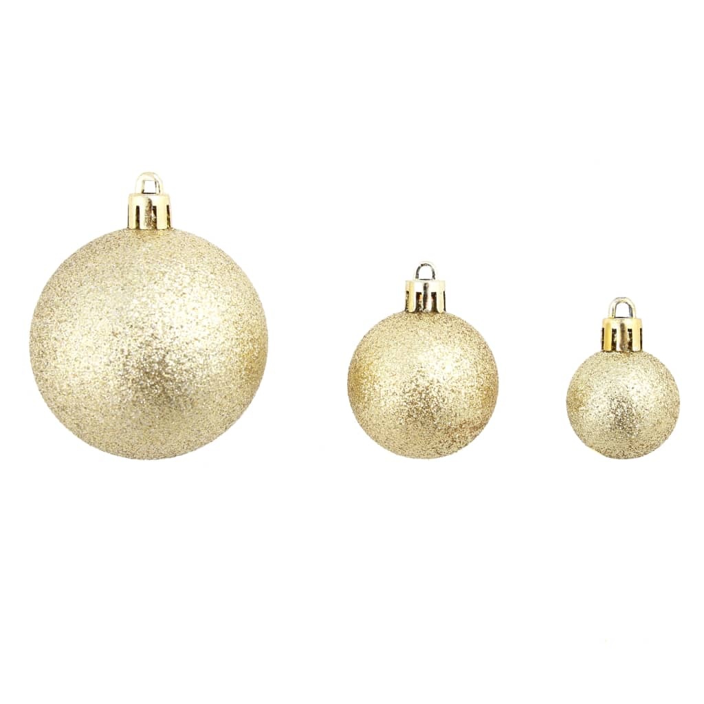 31f66b8a-3f12-4124-81bc-2510898eb099.jpg 100-piece Christmas bauble set 3/4/6 cm Golden 100-piece - Image 5
