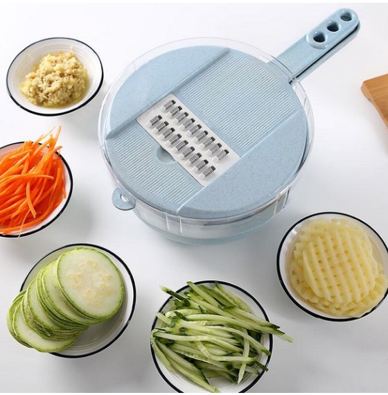 3263194612336.jpg 8 In 1 Mandoline Slicer Vegetable Slicer Potato Peeler Carrot Onion Grater With Strainer Vegetable Cutter Kitchen Accessories