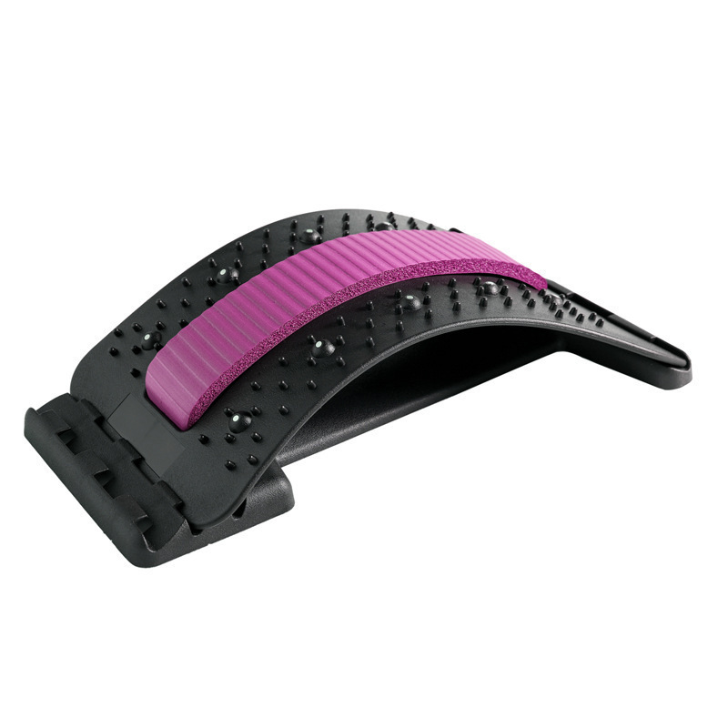 366cd7f7-3af9-444a-89d7-3fd77d54e3a1.jpg Back Stretcher Adjustable Back Cracker Massage Waist Neck Fitness Lumbar Cervical Spine Support Pain Relief - Image 5