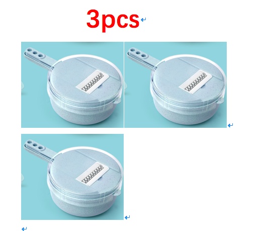 376814251661.jpg 8 In 1 Mandoline Slicer Vegetable Slicer Potato Peeler Carrot Onion Grater With Strainer Vegetable Cutter Kitchen Accessories - Image 9