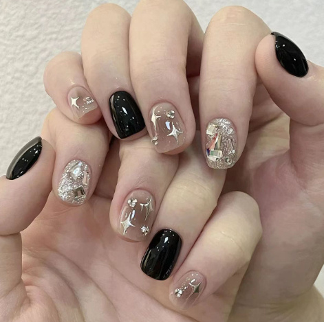 3c0e9a2d-d847-4210-91d6-a4f97651586e.jpg Short T Cat Eye Butterfly Removable Nail Patch Finished Product - Image 5