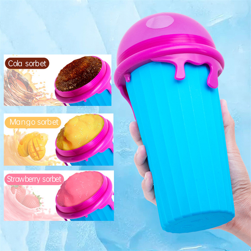 4d376d14-f5dd-494c-af25-fe5088940d71.jpg 500ml Large Capacity Slushy Cup Summer Squeeze Homemade Juice Water Bottle Quick-Frozen Smoothie Sand Cup Pinch Fast Cooling Magic Ice Cream Slushy Maker Beker Kitchen Gadgets - Image 7