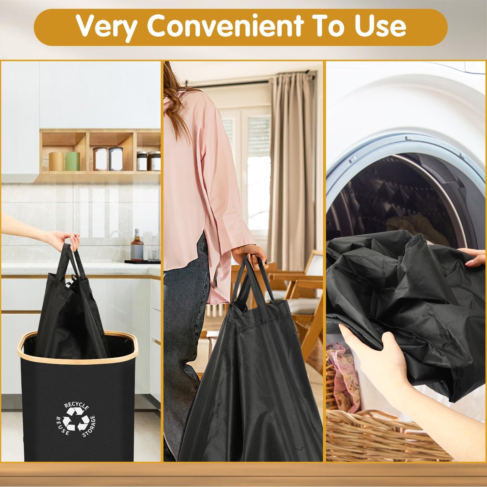 5c9e029e-6e0b-4ea8-9b9f-23e70d66391c.jpg Storage Bottle Container With Lid, Storage Bottle Storage Recycling Container Kitchen Storage Bottle Storage Large Capacity,442-6786-MG - Image 2