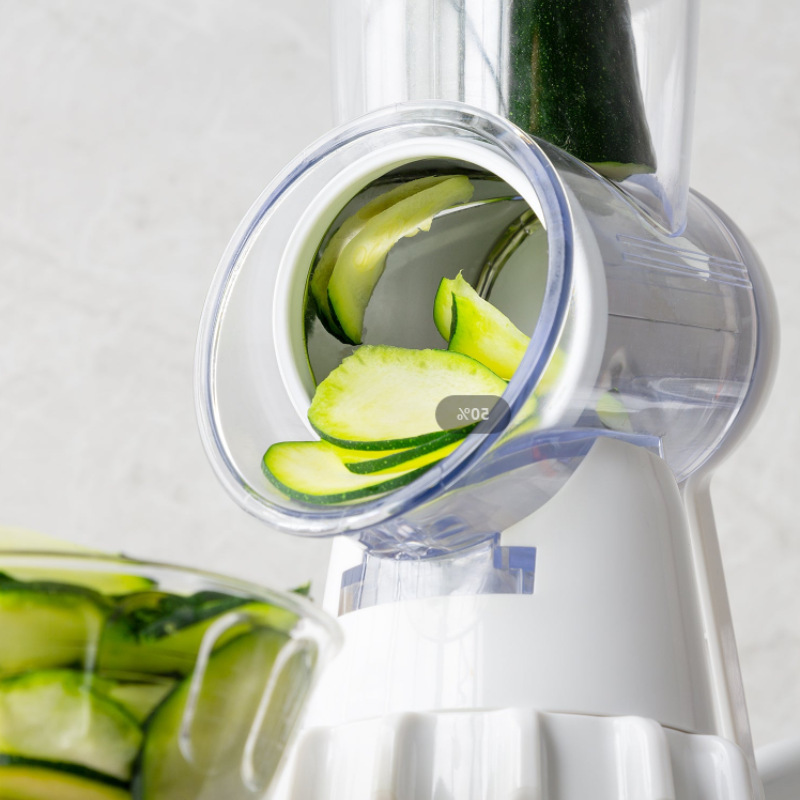 62055d8b-ecd4-4eca-b2b3-0efc188fe9bc.jpg 3 In 1 Vegetable Slicer Manual Kitchen Accessories Grater For Vegetable Cutter Round Chopper Mandolin Shredder Potato Home Kitchen Supplies Kitchen Gadgets - Image 2