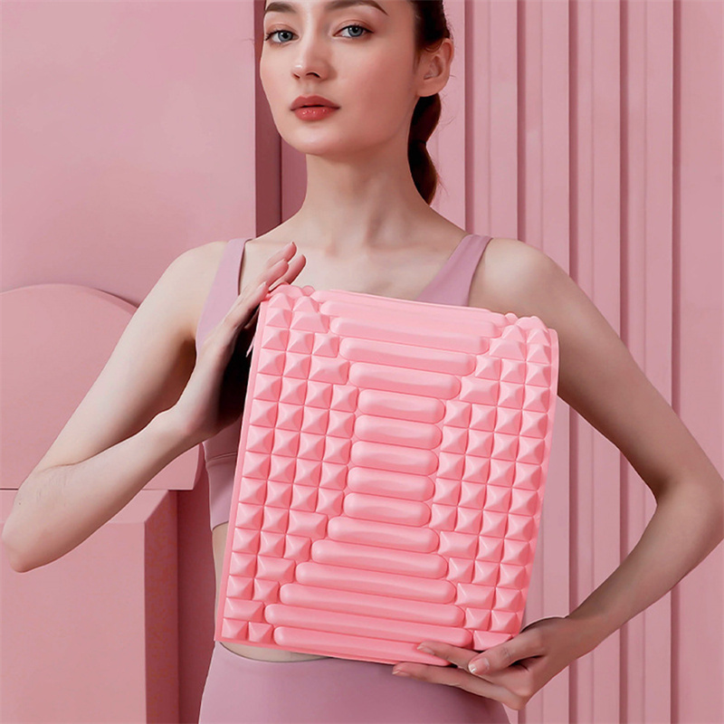 7b7fa9e6-255c-45e4-a729-70eb1e7bbacc.jpg Back Stretcher Pillow Neck Lumbar Support Massager For Neck Waist Back Sciatica Herniated Disc Pain Relief Massage Relaxation - Image 5