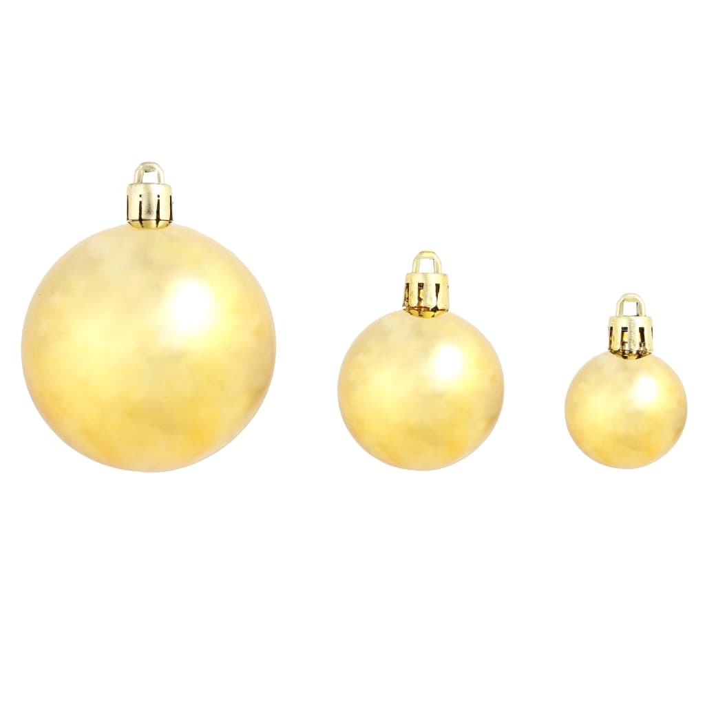 8e5781fa-0a8c-4383-bee9-2e7447dfee7e.jpg 100-piece Christmas bauble set 3/4/6 cm Golden 100-piece - Image 3