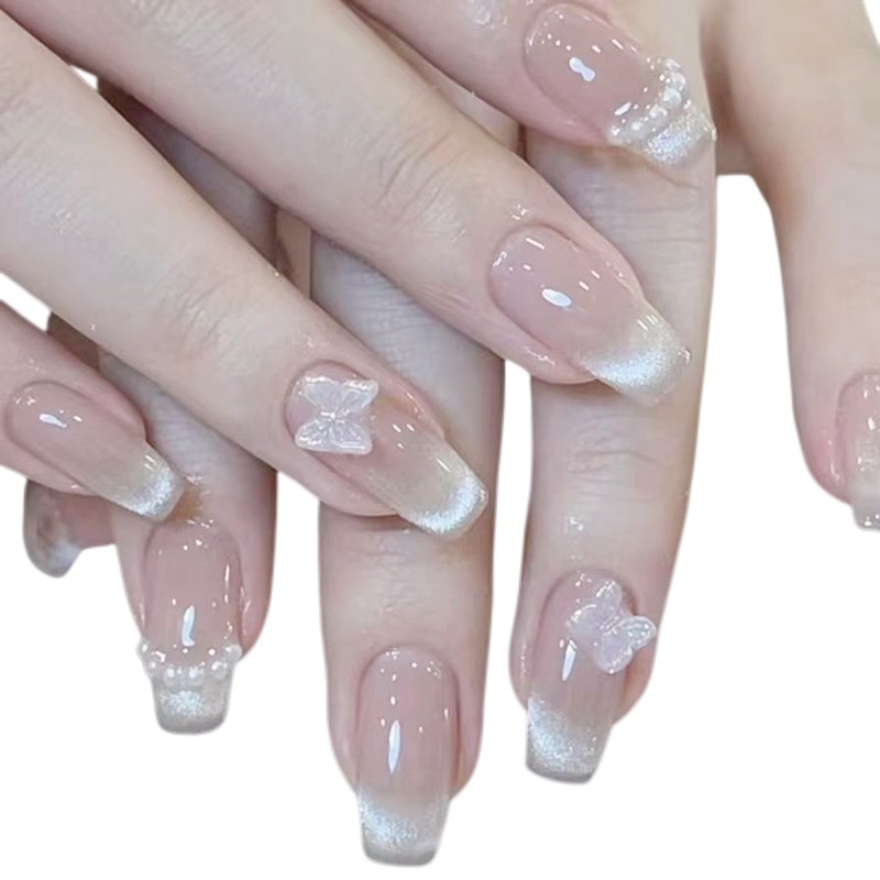 965ca8ff-8760-4194-b9ab-07193c2b3a6b.jpg Short T Cat Eye Butterfly Removable Nail Patch Finished Product - Image 9