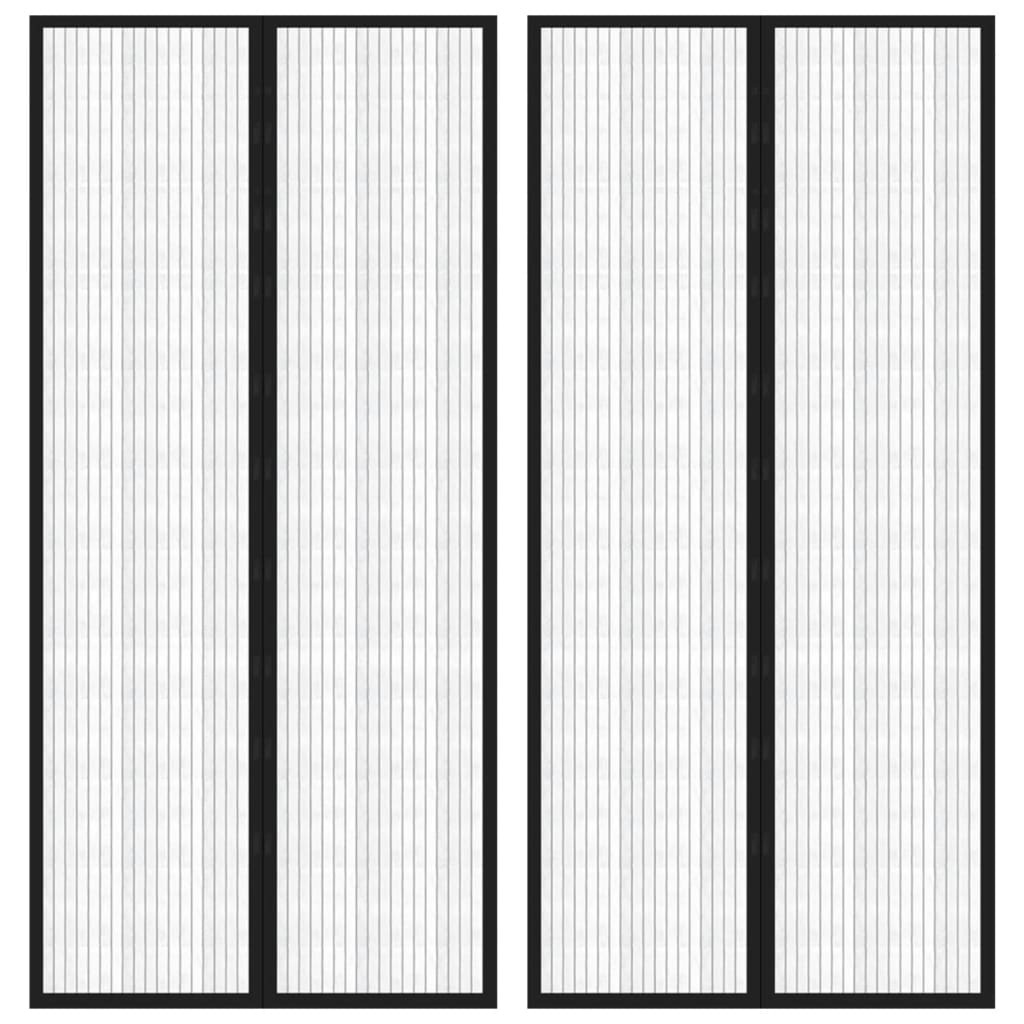 99197b12-7ae5-4144-8bbd-ad40bb5bfe88.jpg Fly Screen Door Curtains, 2 pcs. Magnetic Fly Screen Door Curtain 2 - Image 5