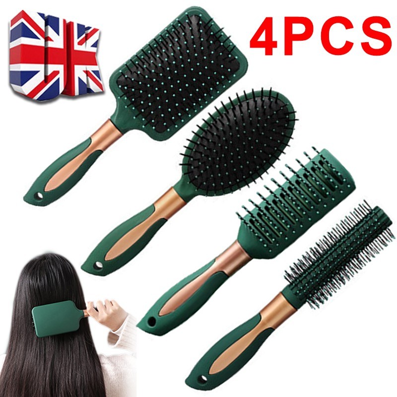 a4b6a766-8d6d-4edf-b357-f8de6310d31a.jpg 4pcs Hair Brush Set For Women Professional Salon Hairbrush Comb Hairbrush Massage - Image 8