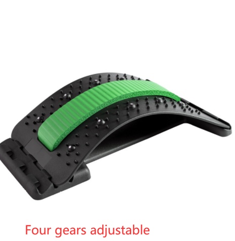 b85e3dbc-fd88-414f-ad57-d4e22c368c97.jpg Back Stretcher Adjustable Back Cracker Massage Waist Neck Fitness Lumbar Cervical Spine Support Pain Relief - Image 10
