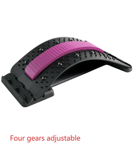 c35f528e-cd22-4db8-a2f8-7aba50d5bb24.jpg Back Stretcher Adjustable Back Cracker Massage Waist Neck Fitness Lumbar Cervical Spine Support Pain Relief - Image 7