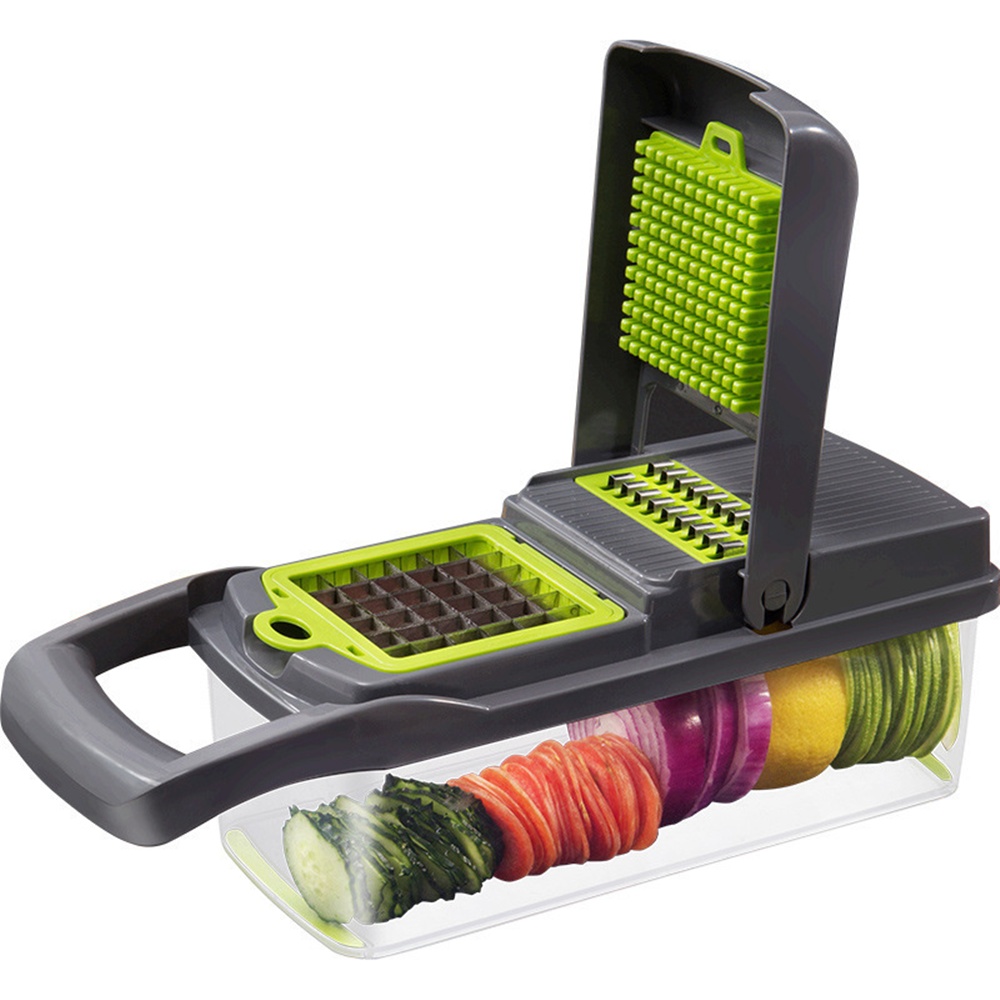 c9ba202f-3c96-41f5-9bf9-22f8a5045bc9.jpg 16 In 1 Vegetable Chopper Fruit Salad Mandolin Slicer Food Dicer Cutter Peeler - Image 2