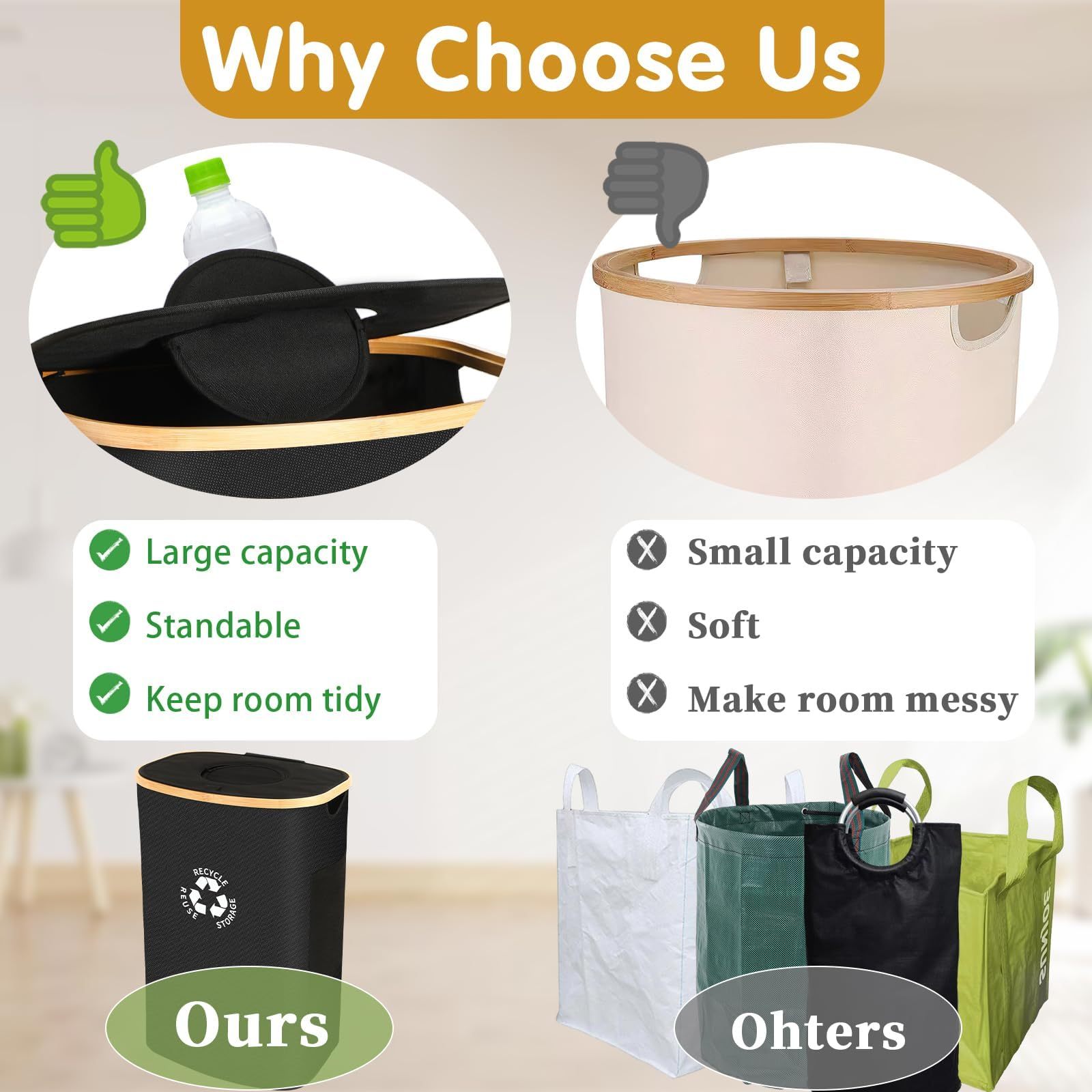 ce5571bb-e0a4-496b-bc5d-2cd0d2aadebe.jpg Storage Bottle Container With Lid, Storage Bottle Storage Recycling Container Kitchen Storage Bottle Storage Large Capacity,442-6786-MG - Image 3