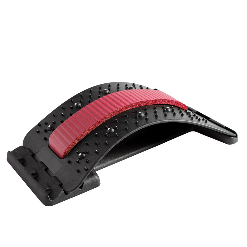 d8db18e0-1304-44cc-8b74-0b43e617b1ec.jpg Back Stretcher Adjustable Back Cracker Massage Waist Neck Fitness Lumbar Cervical Spine Support Pain Relief - Image 4