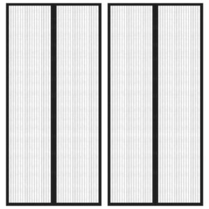 Fly Screen Door Curtains, 2 pcs. Magnetic Fly Screen Door Curtain 2