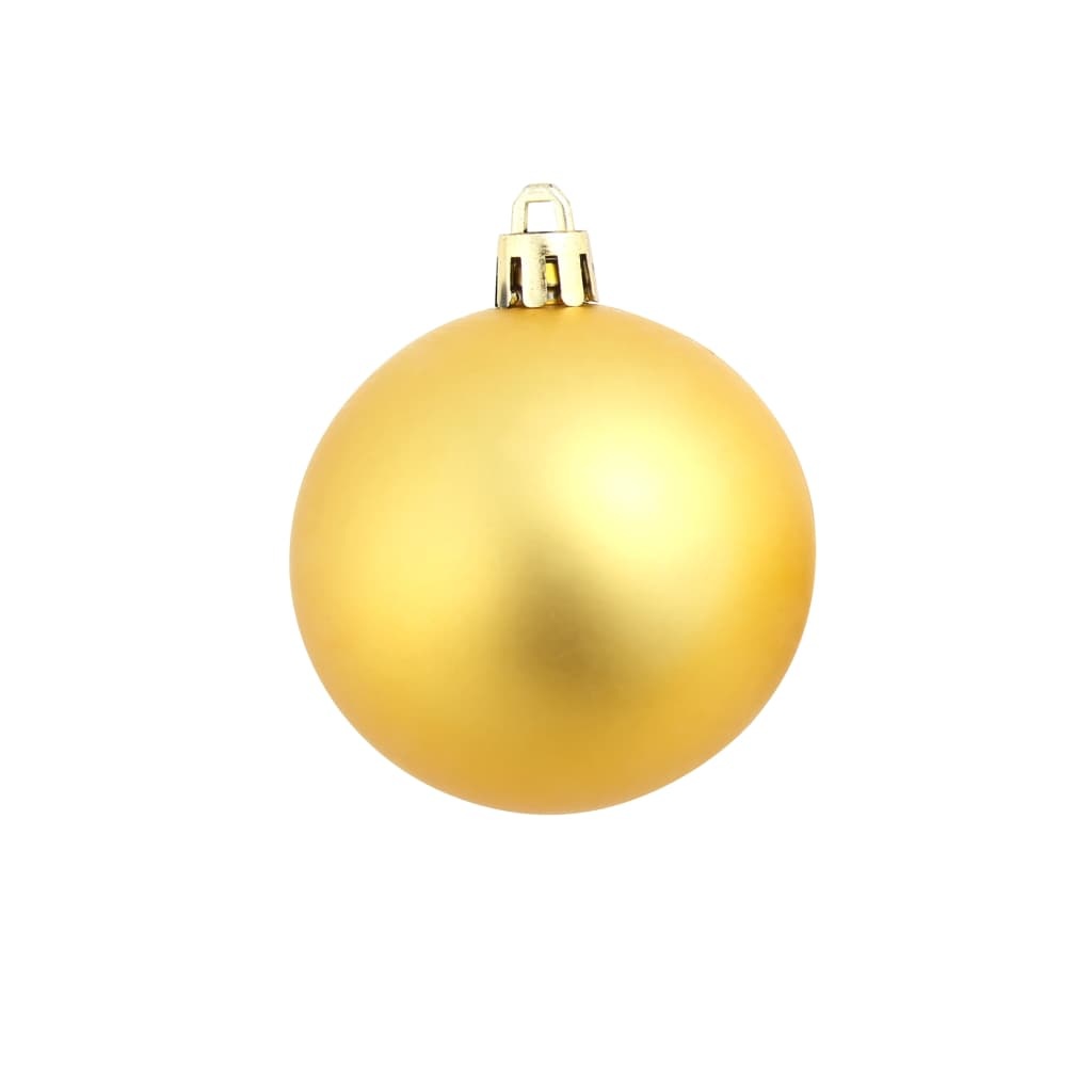 e478be54-a12f-431c-85ee-38225c911337.jpg 100-piece Christmas bauble set 3/4/6 cm Golden 100-piece - Image 2