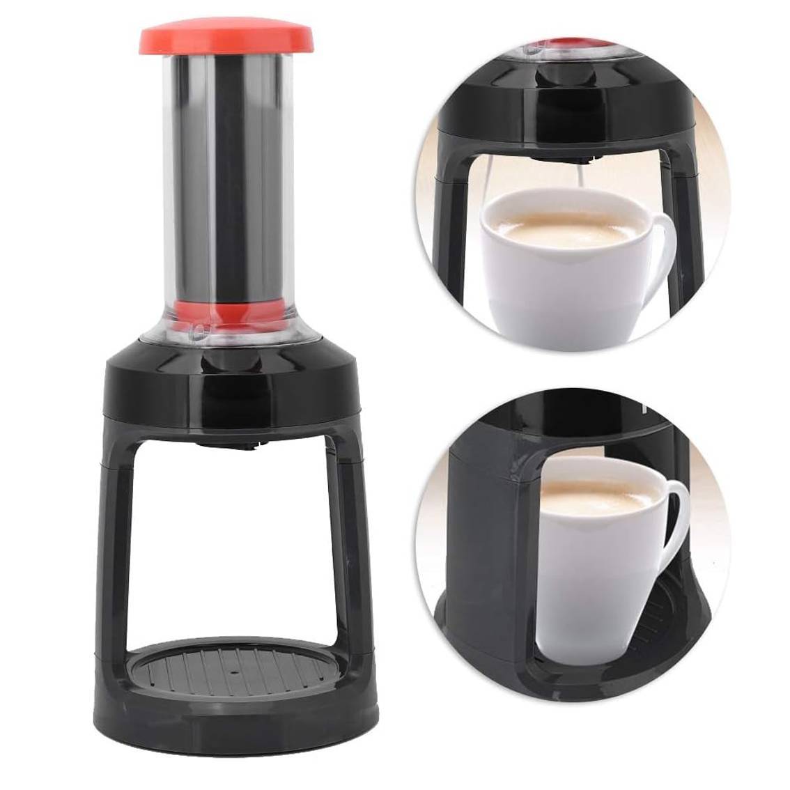 f68ce227-cb35-4bda-9072-223a0ba44b1b.jpg Coffee Machine Hand Pressing Home Manual Fit Capsule Coffee Powder - Image 6